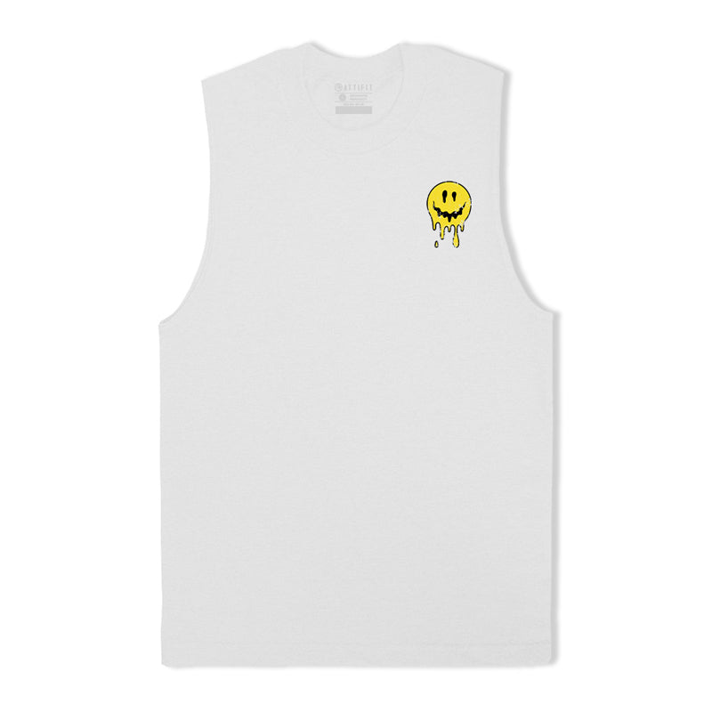 Cotton Smile Graphic Men's Tank Top