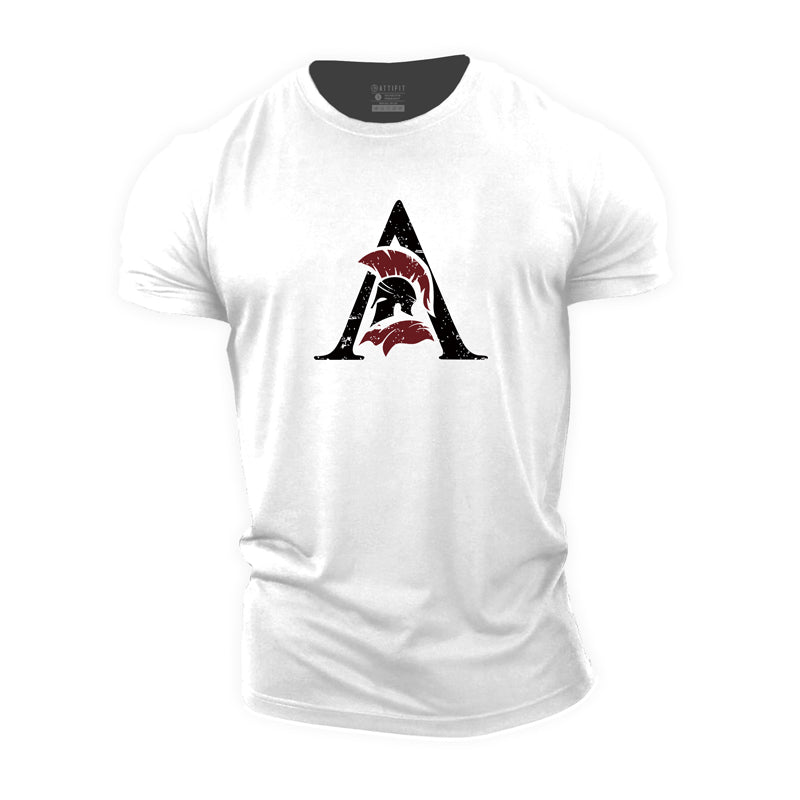 Cotton Spartan Graphic T-shirts