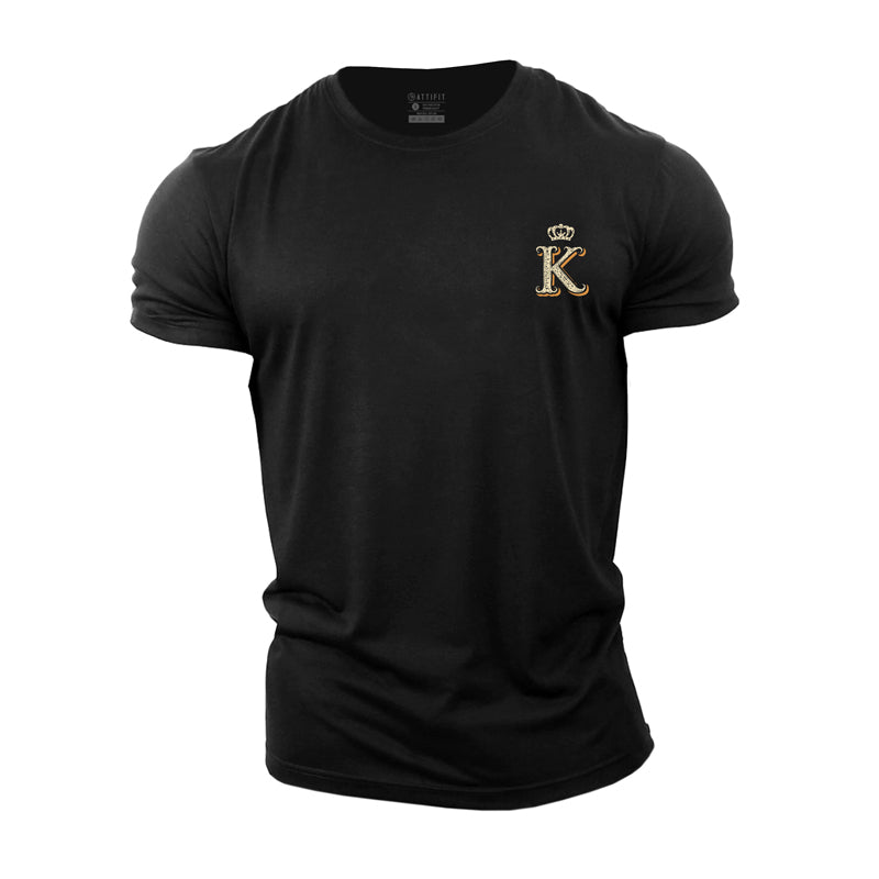 Cotton King Graphic Men's T-shirts