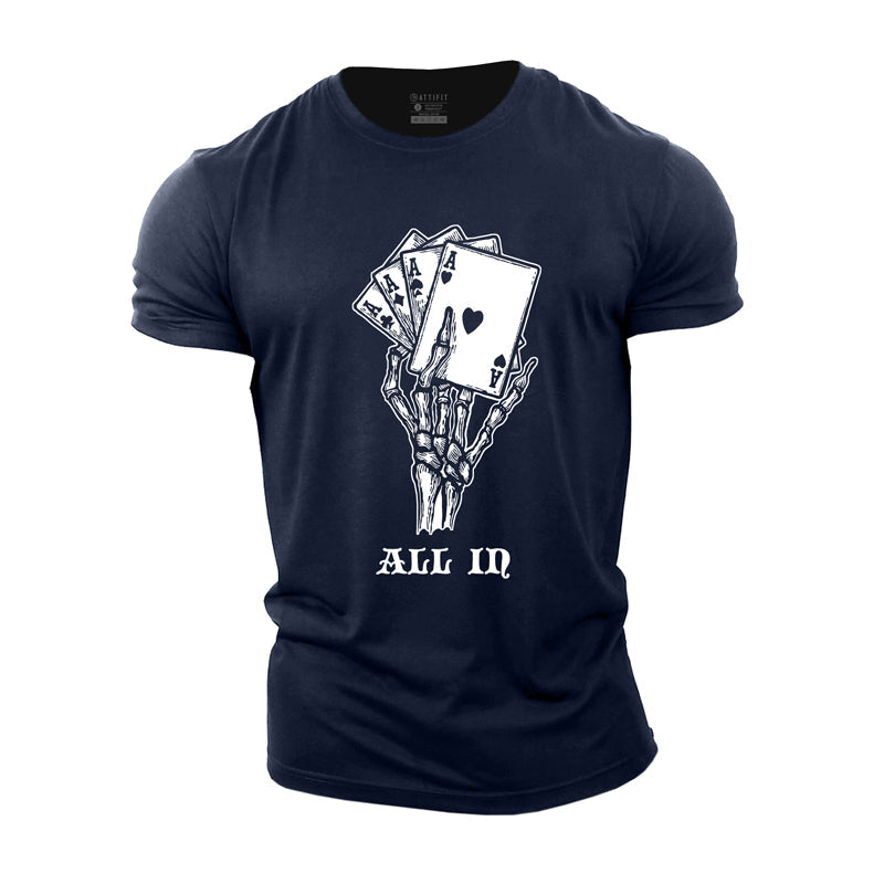 Cotton All In Graphic Men's T-shirts