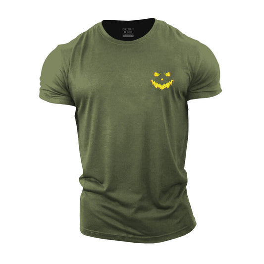 Evil Smiley Face Cotton T-Shirt