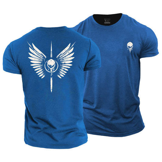 Spartan Wing Cotton T-Shirt