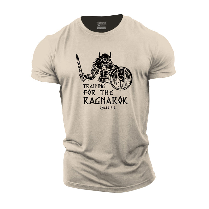 Training For The Ragnarok Cotton T-shirts