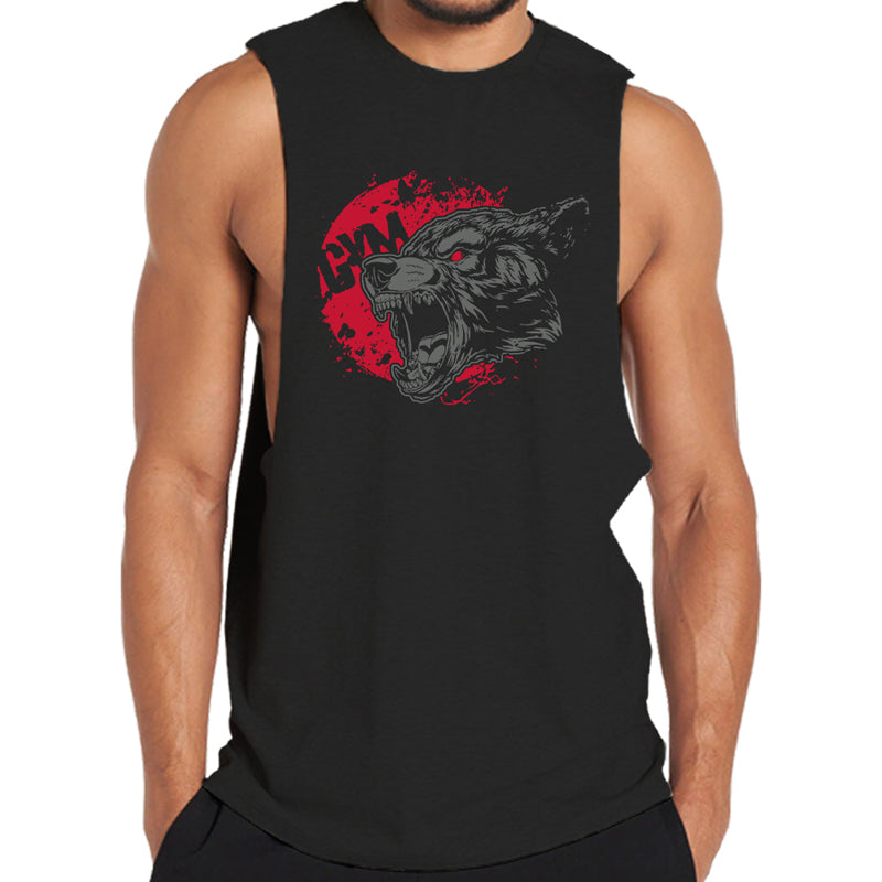 Cotton GYM Graphic Men's Tank Top