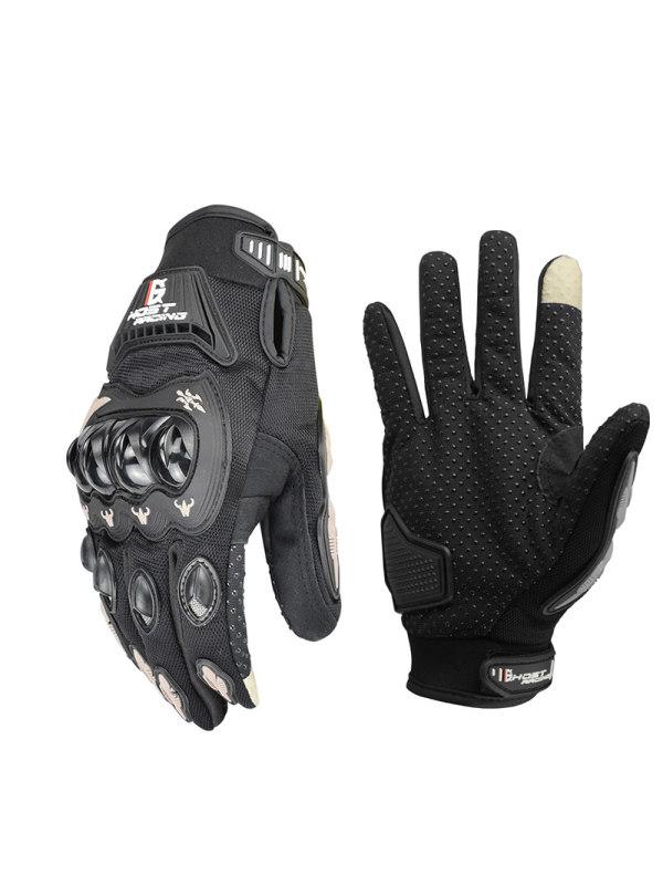 Touch screen anti-drop motorcycle riding gloves