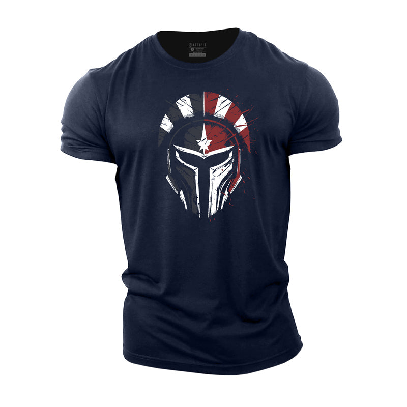 Spartan Shield Cotton T-Shirt