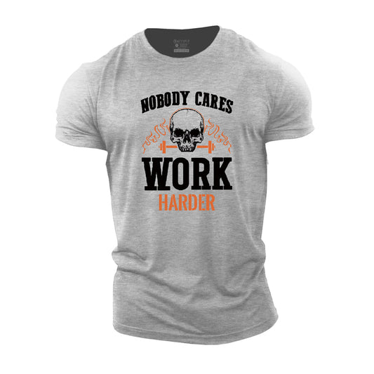 Work Harder Cotton T-Shirt