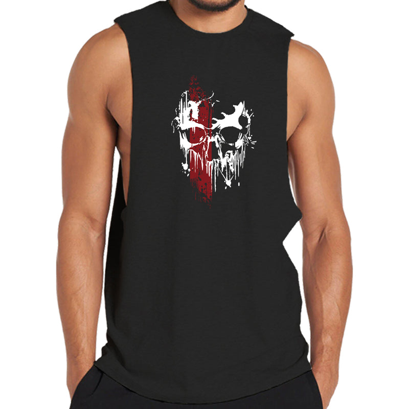 Cotton Skull Men's Tank Top