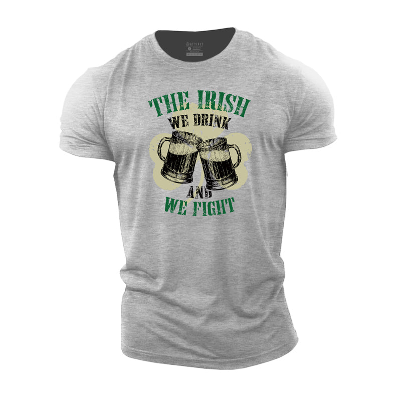 Cotton The Irish Graphic Men's T-shirts