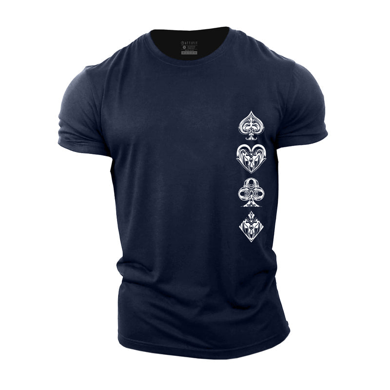 Cotton Poker Graphic Men's T-shirts