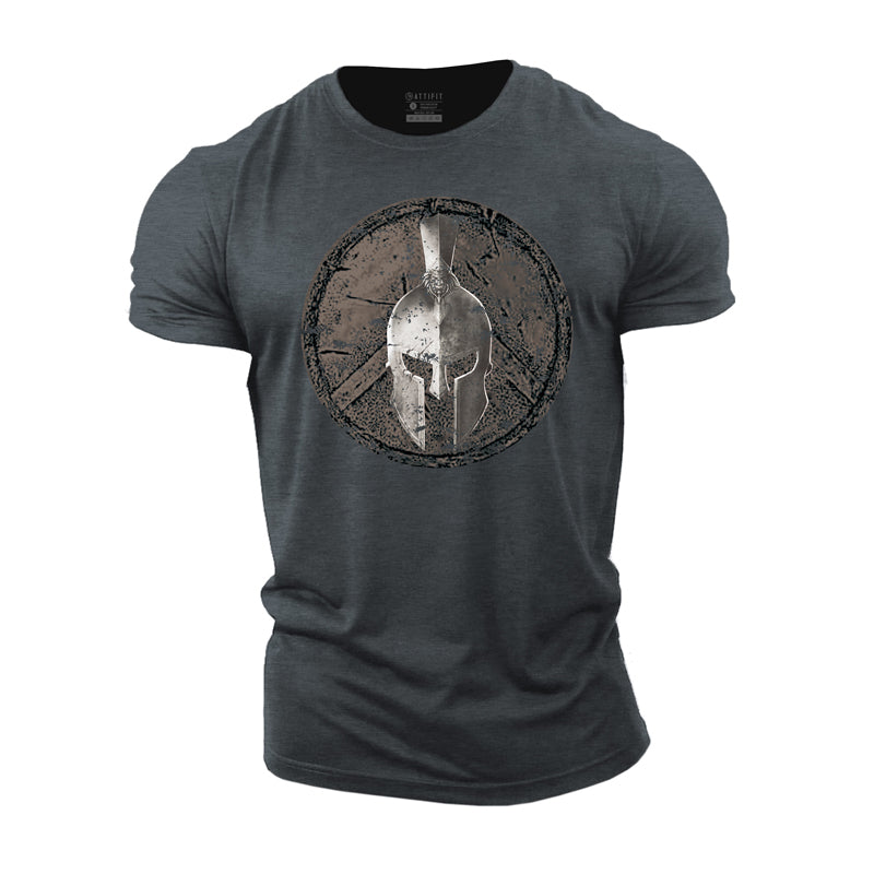 Cotton Spartan Workout Men's T-shirts