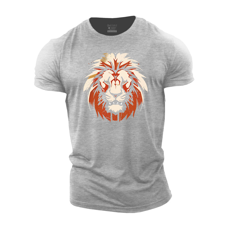 Cotton Lion Graphic Men's T-shirts