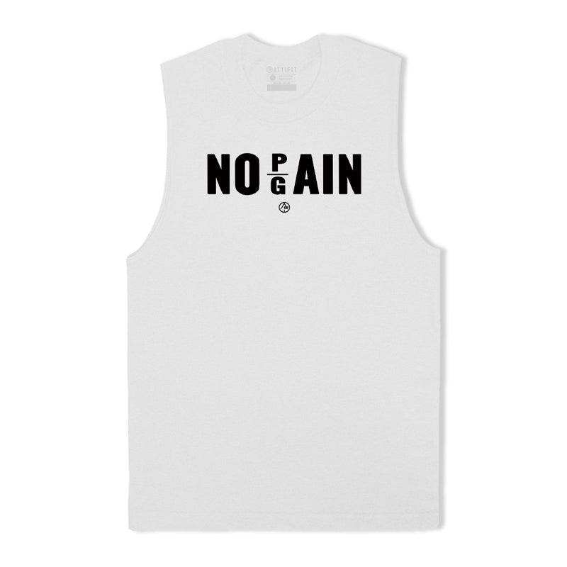 Cotton No Pain No Gain Men's Tank Top