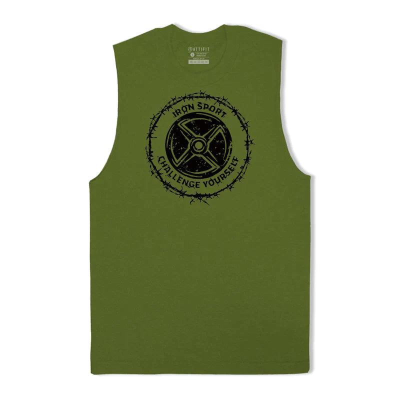 Cotton Iron Sport Men's Tank Top