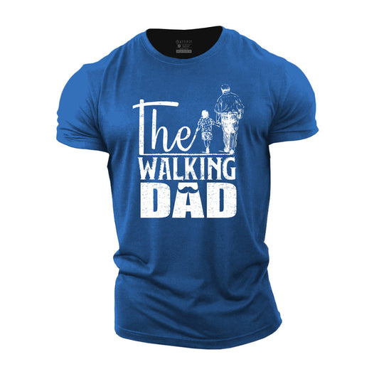 Cotton The Walking Dad Graphic T-shirts