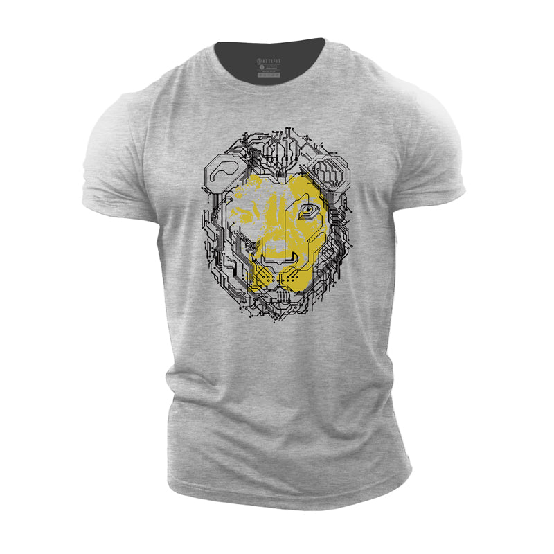 Cotton Lion Graphic Men's T-shirts