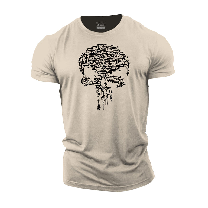 Skull Cotton T-Shirt