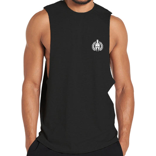 Cotton Sparta Graphic Workout Tank Top