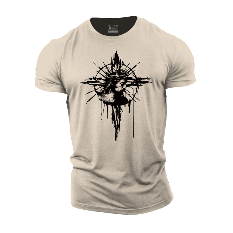 Faithful Cross Cotton T-Shirt