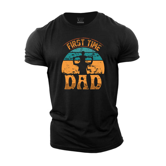 First Time Dad Cotton T-Shirt