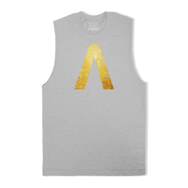 Cotton Warrior Shielded Graphic Men's Tank Top