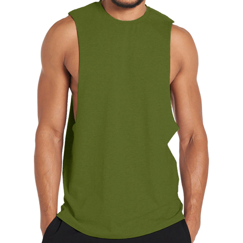 Cotton Solid Color Tank Top