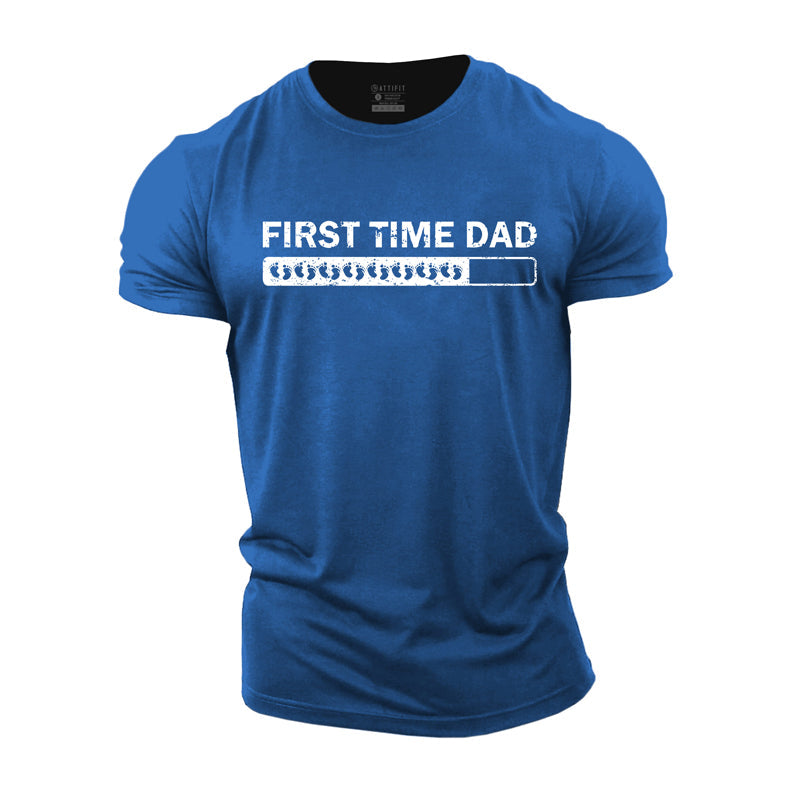 First Time Dad Cotton T-Shirt