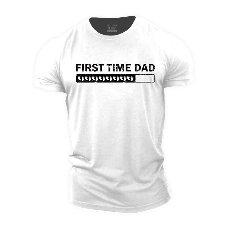 First Time Dad Cotton T-Shirt