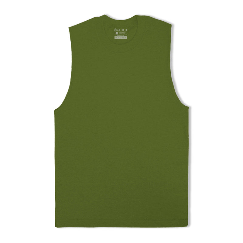 Cotton Solid Color Tank Top