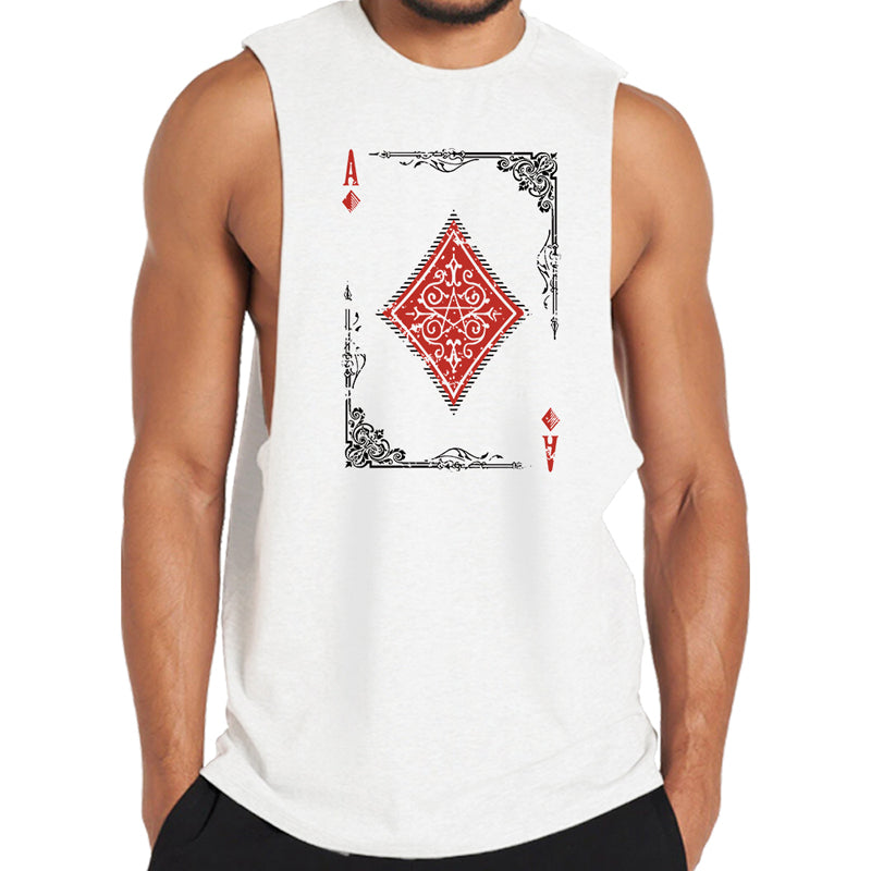 Cotton Square A Graphic Men's Tank Top