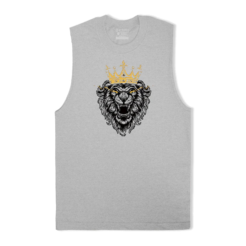 Cotton Lion King Graphic Tank Top