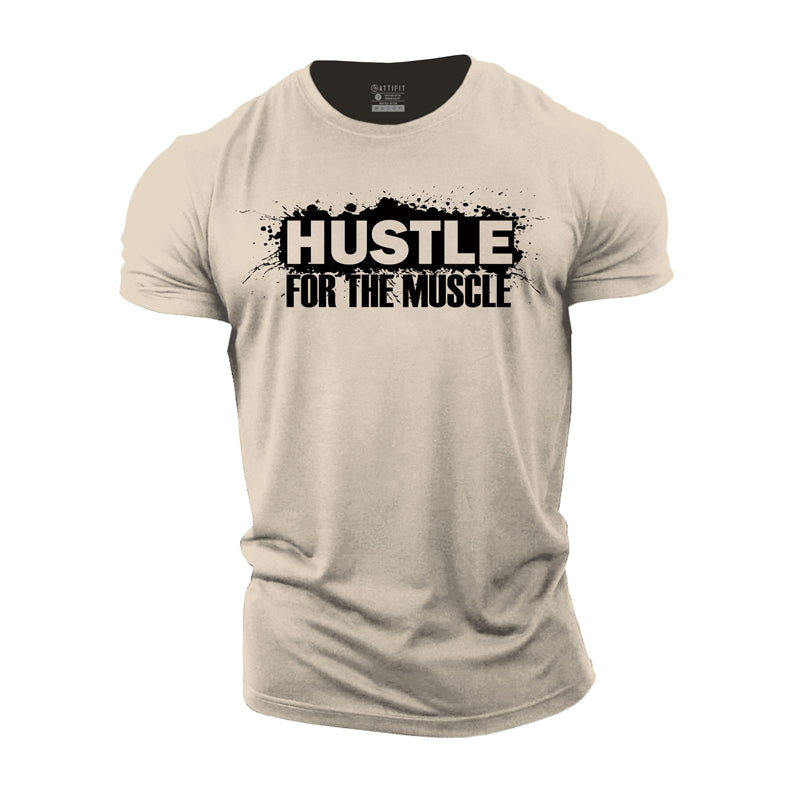 Hustle for The Muscle Cotton T-Shirt