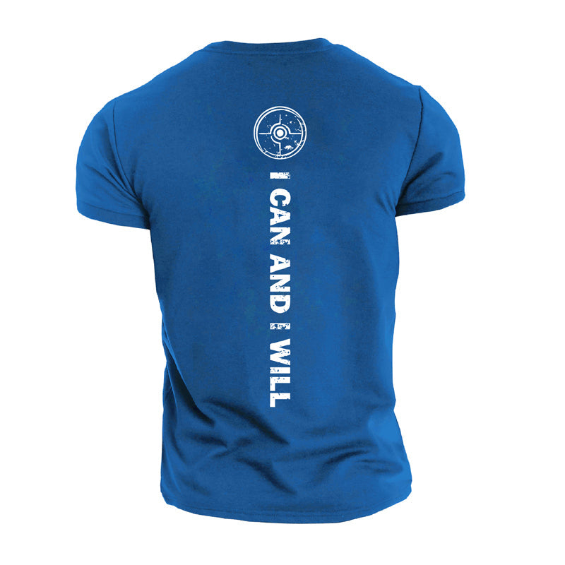 I Can I Will Cotton T-Shirt