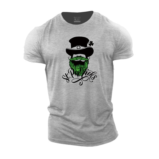 Cotton St. Patrick's Graphic Men's T-shirts