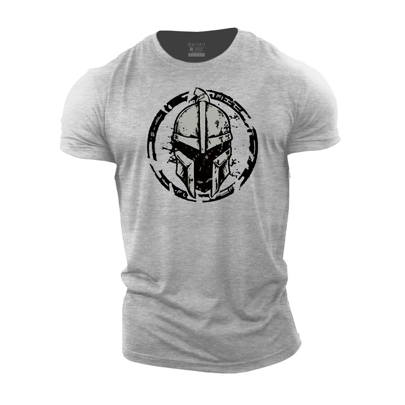 Spartan Helmet Cotton T-Shirt