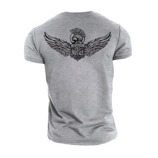 Cotton Spartan Graphic T-shirts