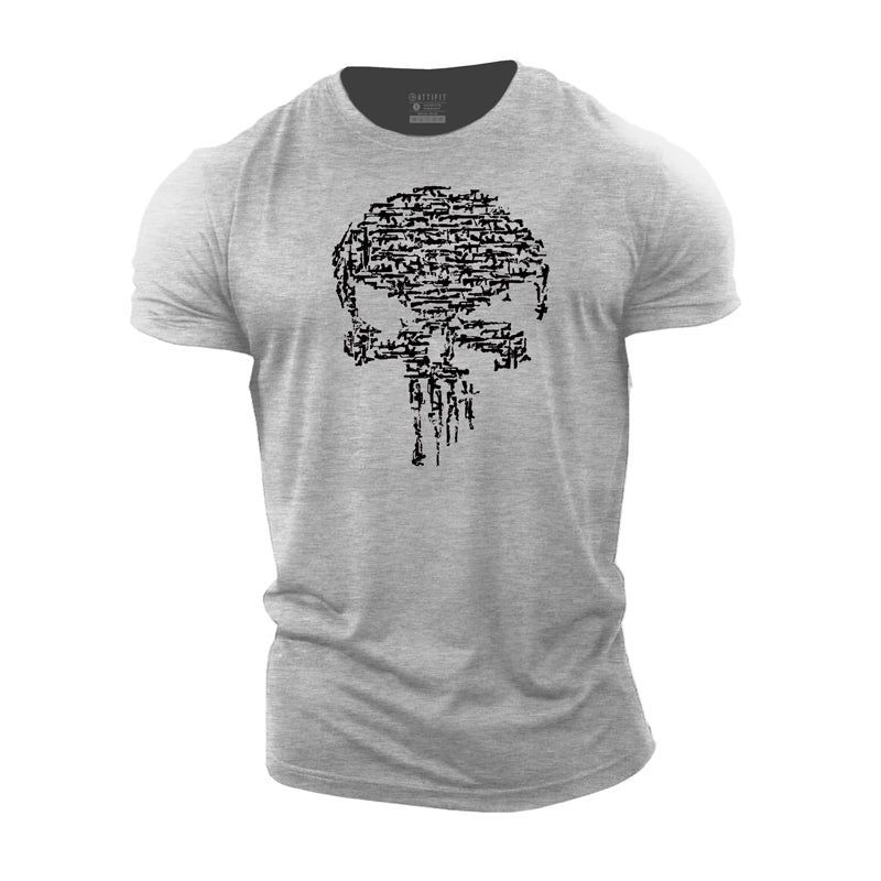 Skull Cotton T-Shirt