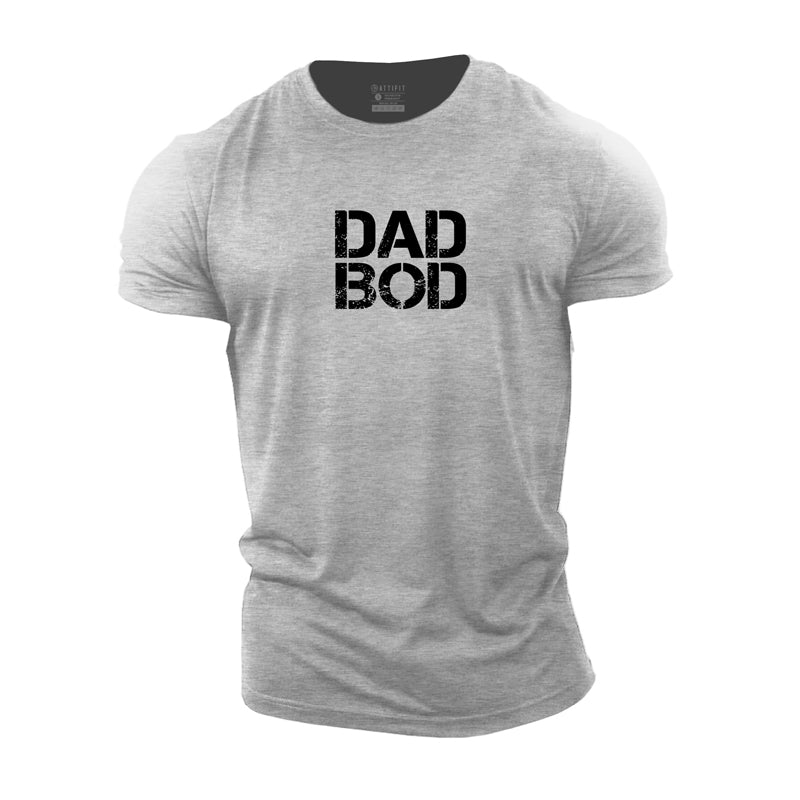 Cotton Dad Bob Graphic Casual T-shirts