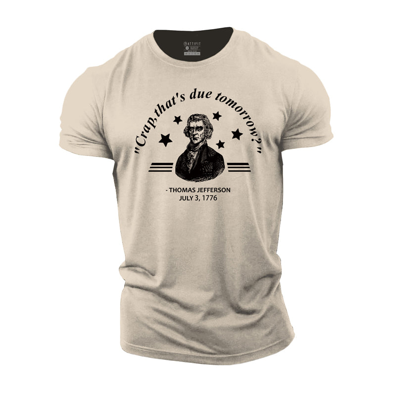 Funny Thomas Jefferson Cotton T-Shirt