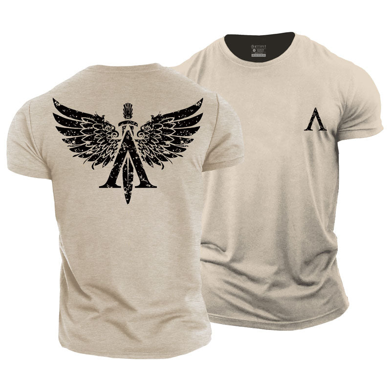 Spartan Wings Cotton T-Shirt