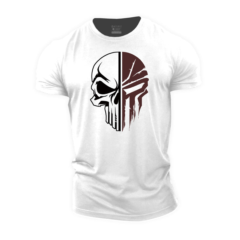 Skeleton Spartan Cotton T-Shirt