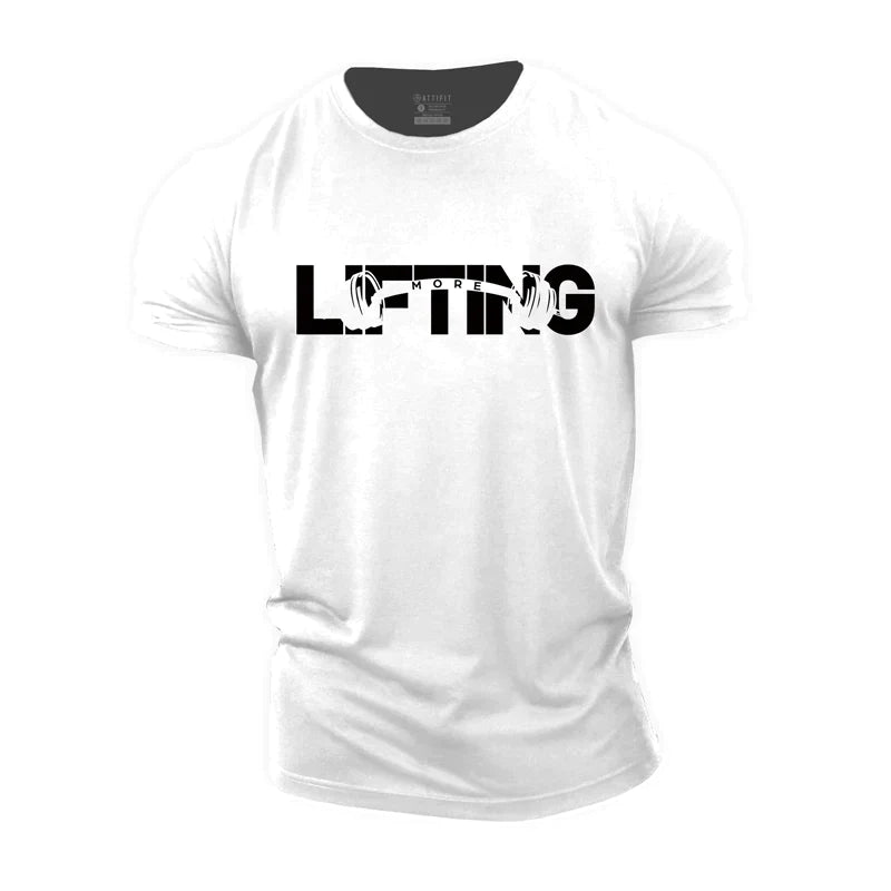 Lifting Cotton T-Shirt