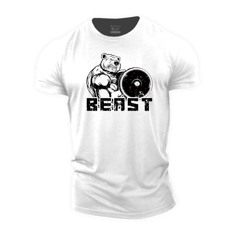 Beast Bear Cotton T-Shirt