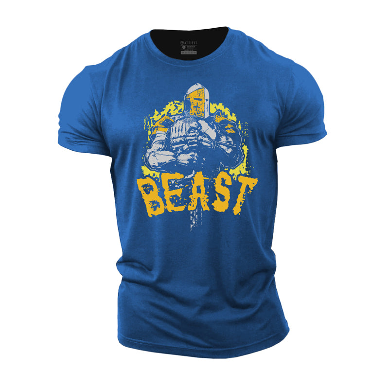 Cotton Beast Graphic Men's T-shirts