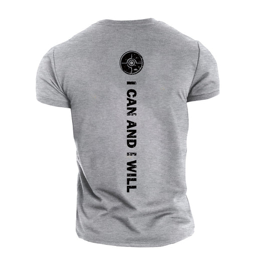 I Can I Will Cotton T-Shirt