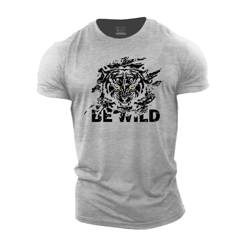 Be Wild Tiger Cotton T-Shirt