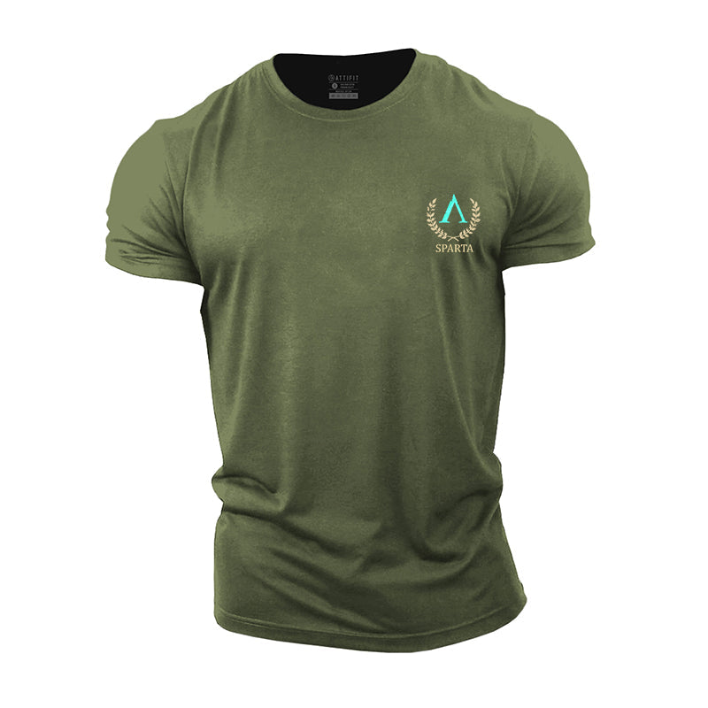 Sparta Shield Cotton T-Shirt