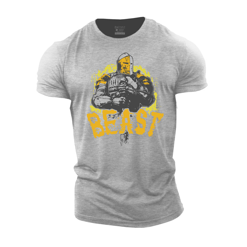 Cotton Beast Graphic Men's T-shirts