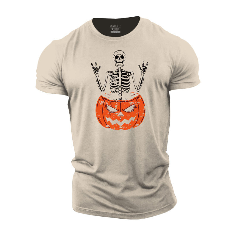 Halloween Rocking Cotton T-Shirt