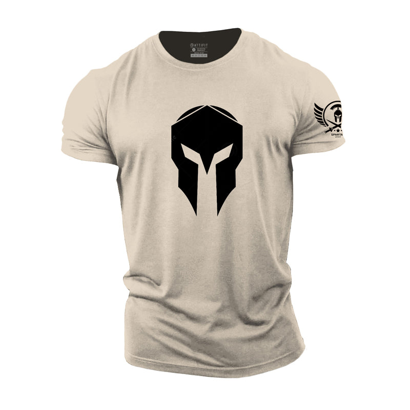 Cotton Spartan Graphic T-shirts